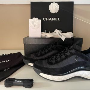 Chanel Fabric and suede calfskin